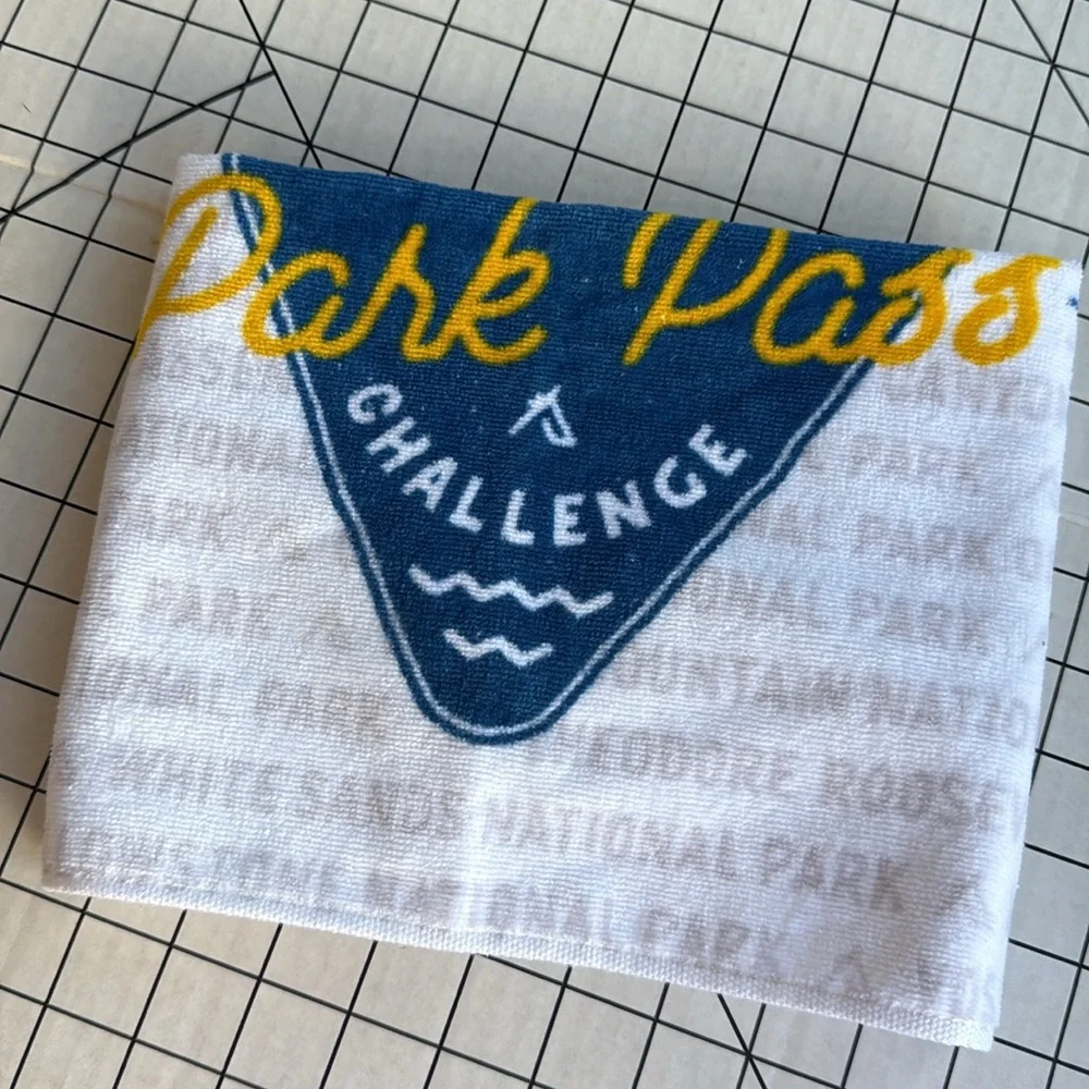 National Park Pass Challenge Souvenir Towel – AbhayaWell – Hiking & Travel